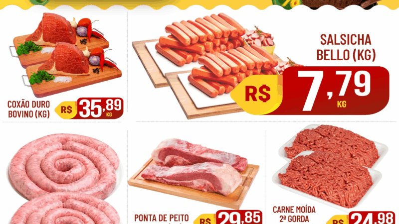 Promoções Super Terça e Quarta verde Supermercado Rezende