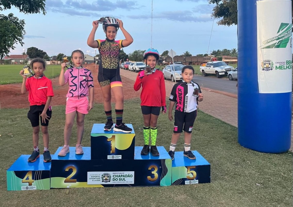 Cassilândia: Meninas cassilandenses obtém ótimos resultados no ciclismo