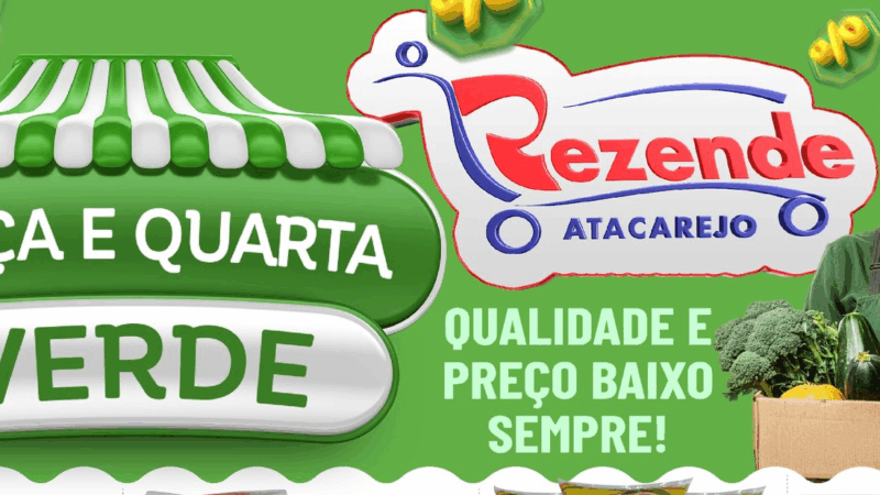 Promoções Super Terça e Quarta verde Supermercado Rezende