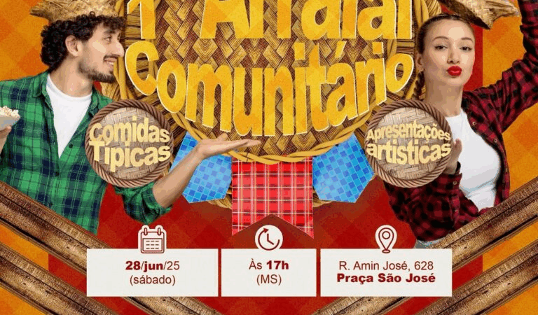 1° ARRAIAL COMUNITÁRIO EM CASSILÂNDIA