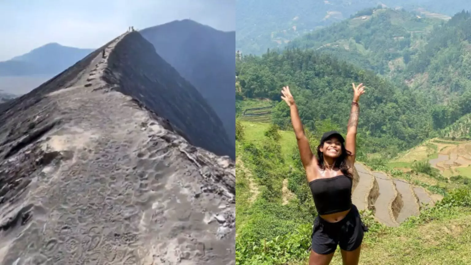 Corpo de brasileira que caiu em vulcão é içado na Indonésia