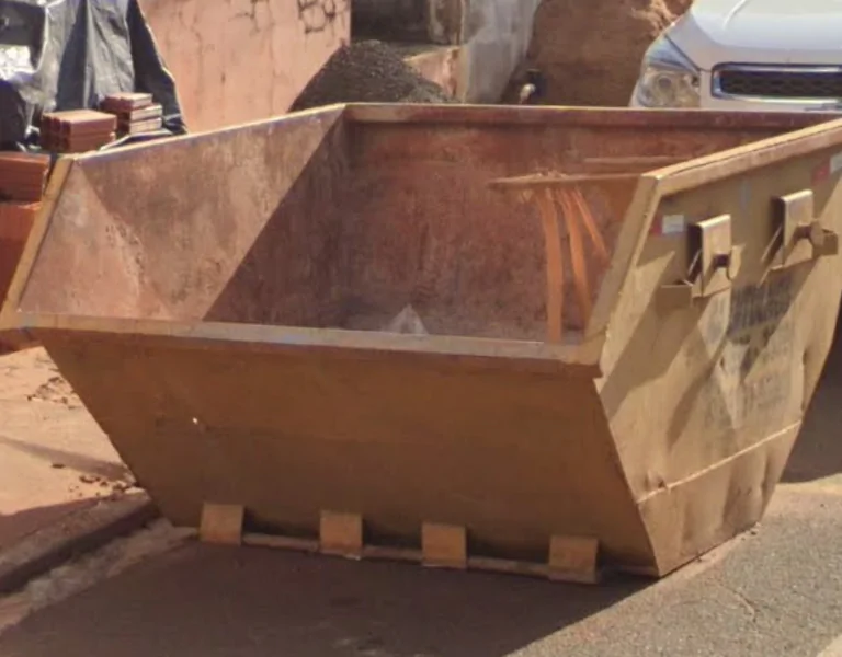 Lei municipal sobre permanência de caçambas gera questionamentos em Cassilândia