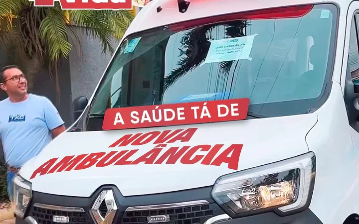 Cassilândia reforça frota de Saúde com nova ambulância de UTI móvel