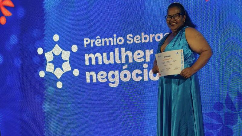 Cassilândense Eunides Maria Alves, conquistou o 4° lugar da etapa estadual do Prêmio Sebrae Mulher de Negócios, ciclo2025 , na categoria Produtora Rural, representando Roraima