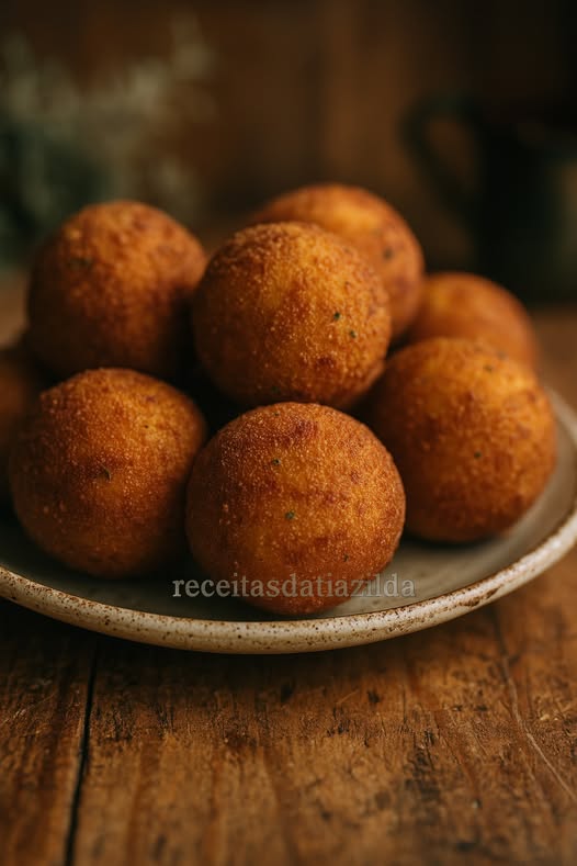 Bolinho de Milho Verde com Queijo