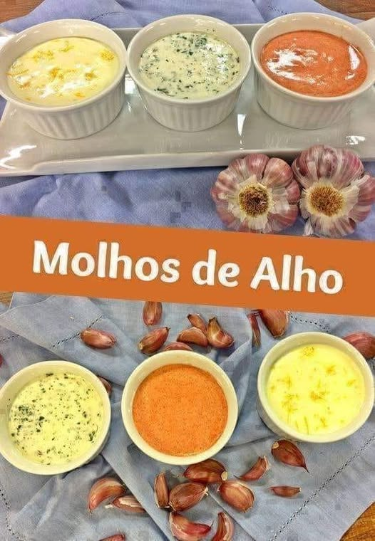 Molhos de Alho