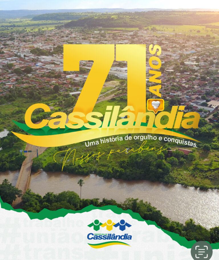 CASSILÂNDIA: mais um aniversário