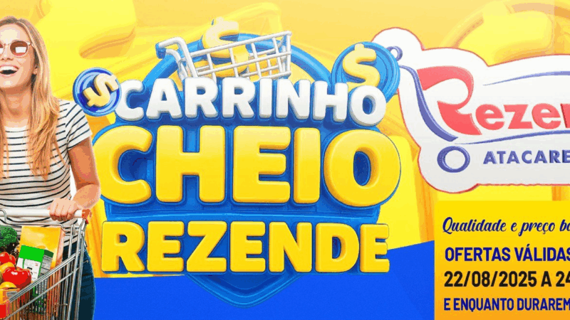 Carrinho Cheio é no Rezende!
