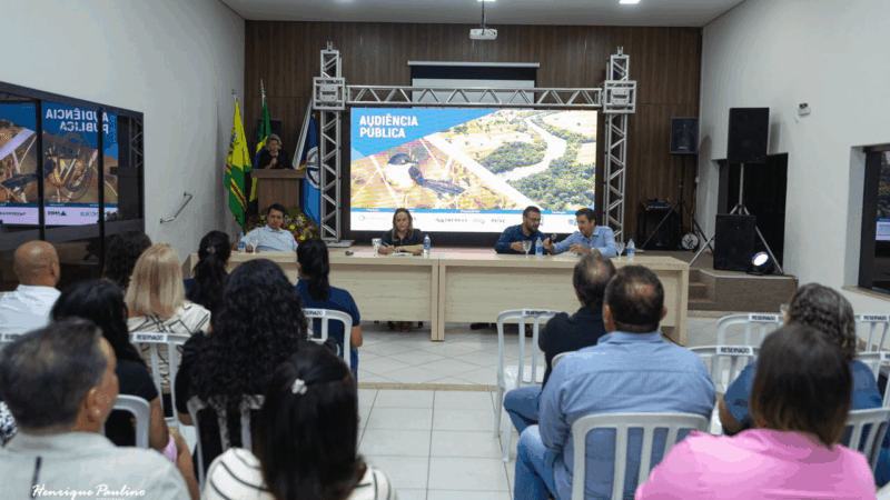 Prefeito Rodrigo Freitas participa de Audiência Pública sobre a PCH Peixe