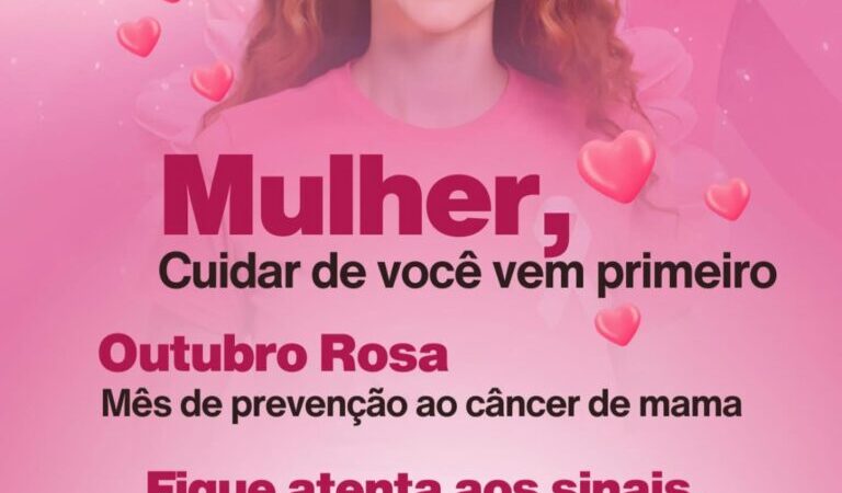 PREFEITURA MUNICIPAL DE CASSILÂNDIA INFORMA CAMPANHA OUTUBRO ROSA