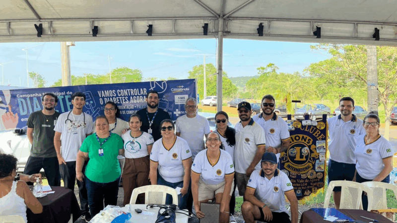 Prefeitura de Cassilândia realiza ação especial de saúde em alusão ao mês de prevenção do diabetes