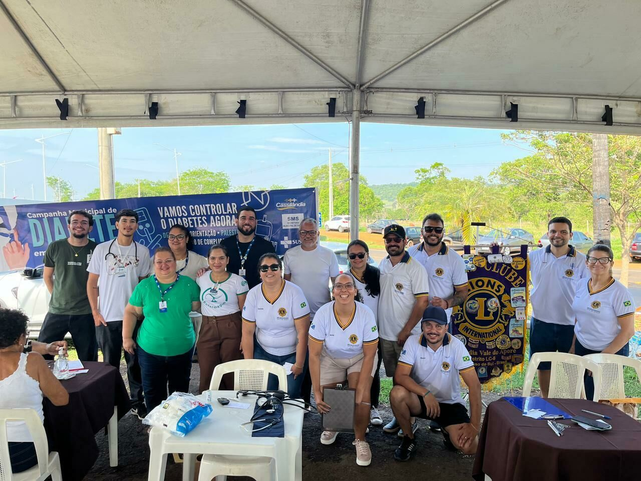 Prefeitura de Cassilândia realiza ação especial de saúde em alusão ao mês de prevenção do diabetes