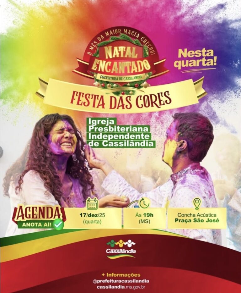 FESTA DAS CORES EM CASSILÂNDIA