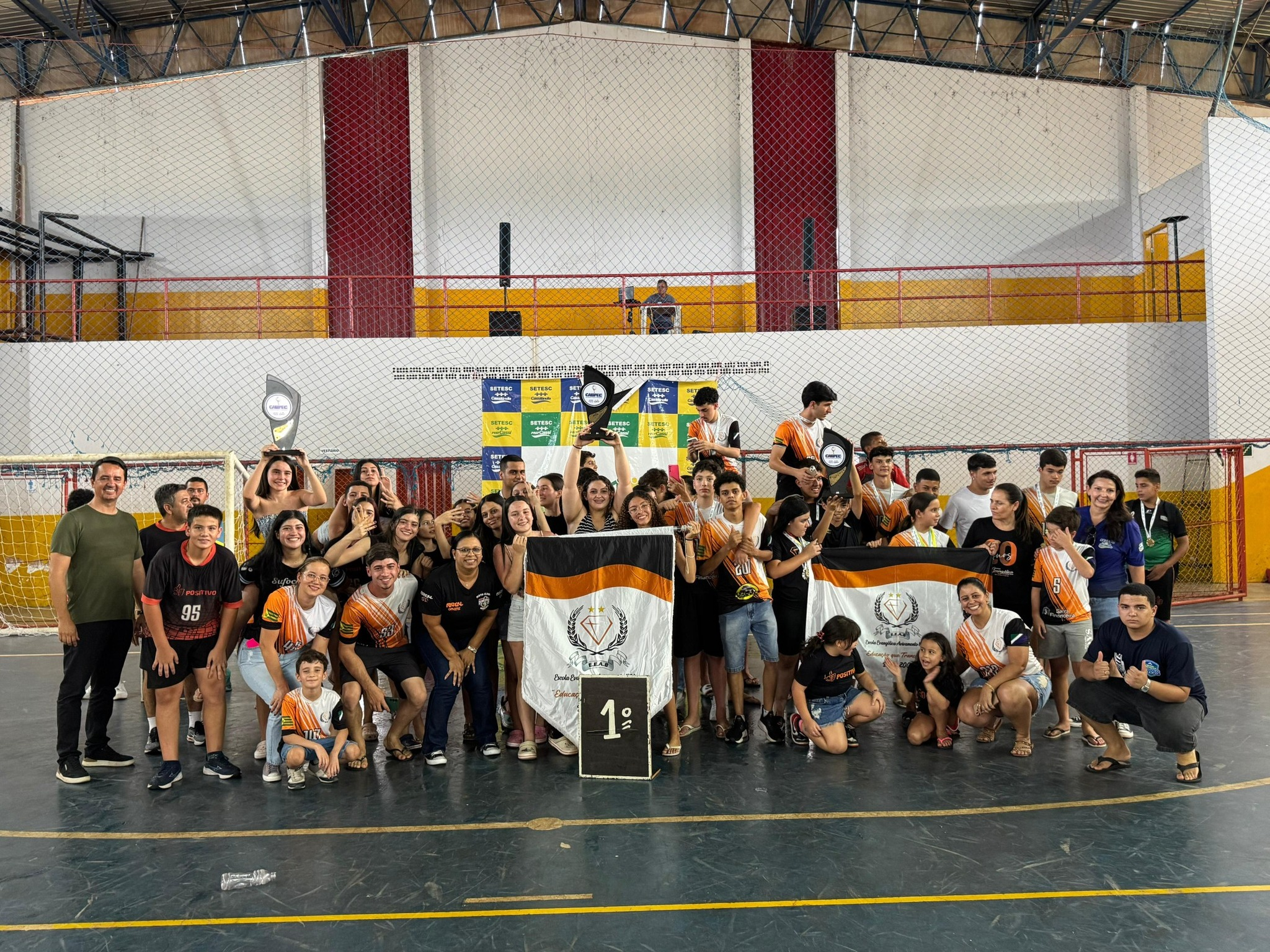 ENCERRAMENTO DA CAMPEC 2025 DESTACA PROTAGONISMO ESCOLAR NO ESPORTE EM CASSILÂNDIA