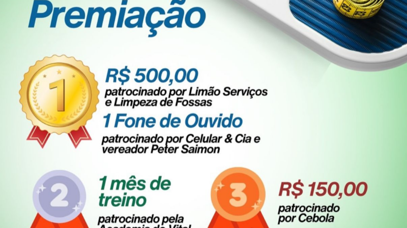 Encerramento do Servidor Mais Ativo e resultado do Desafio de Emagrecimento será neste sábado