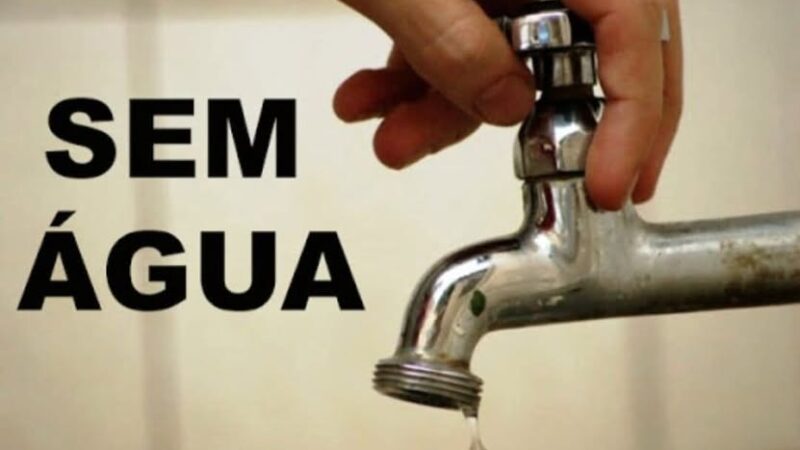 Rompimento de rede provoca interrupção temporária no abastecimento em Cassilândia