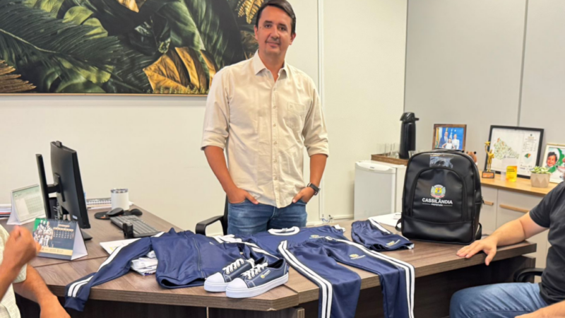 Prefeito Rodrigo Freitas reforça compromisso com a Educação e anuncia investimento histórico em uniformes escolares em Cassilândia