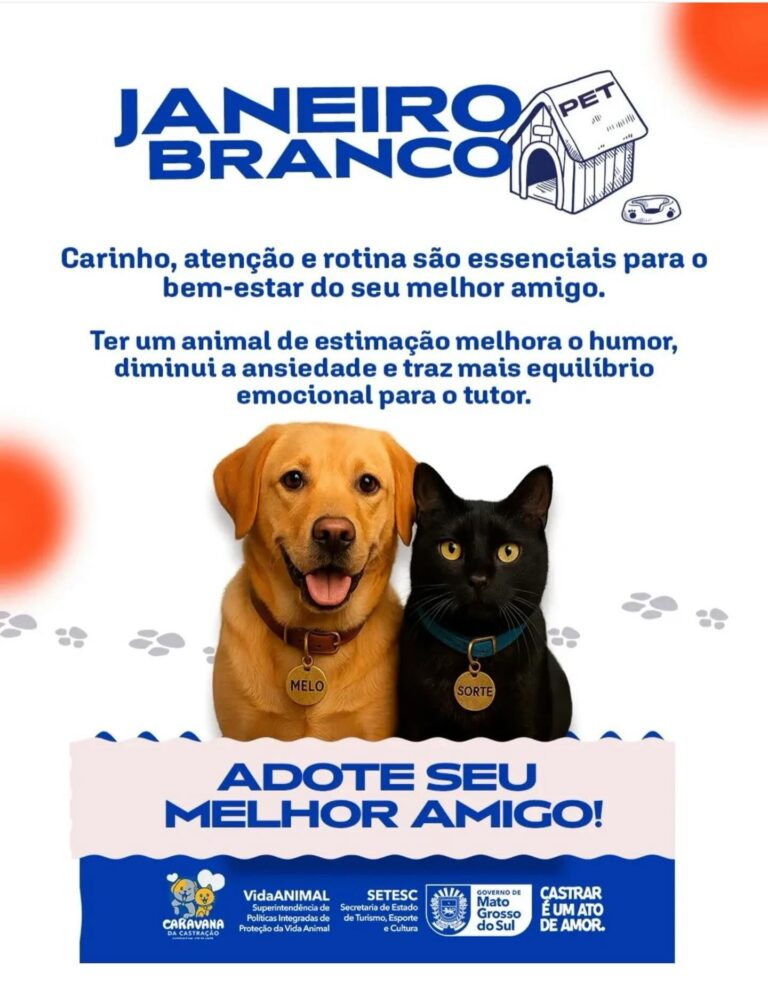 PREFEITURA MUNICIPAL DE CASSILÂNDIA INFORMA CAMPANHA JANEIRO BRANCO