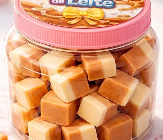 DOCINHO DE LEITE 2 SABORES (BRANCO E CARAMELO)