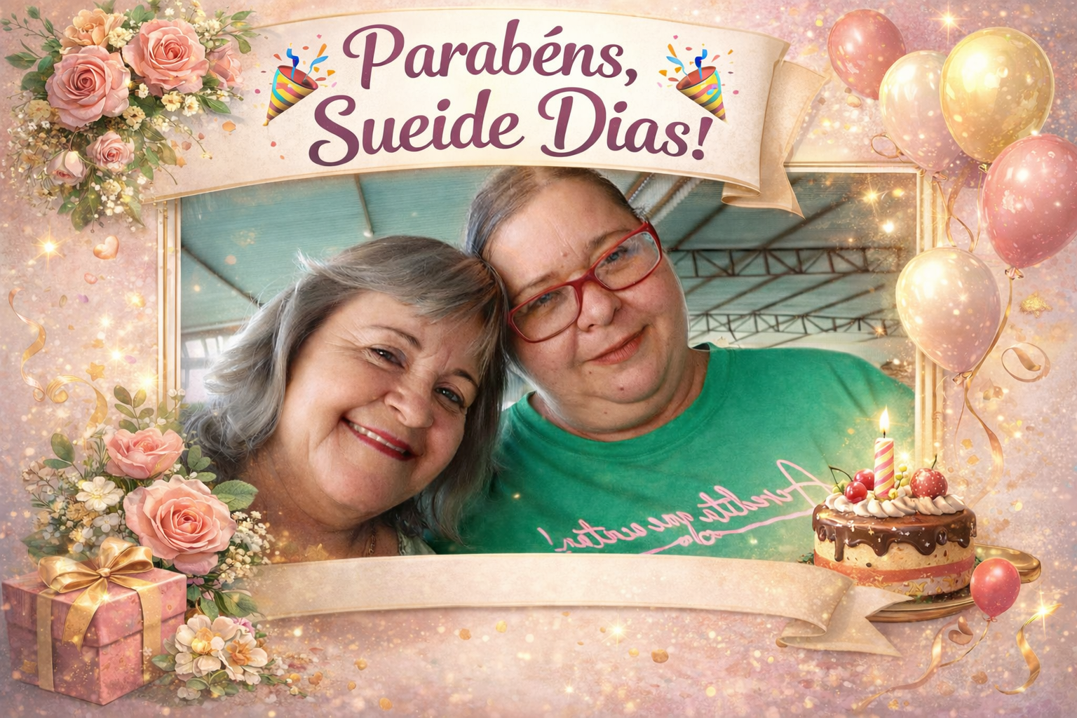 Genteee, Olha quem está fazendo aniversário hoje…. Parabéns, Sueide Dias