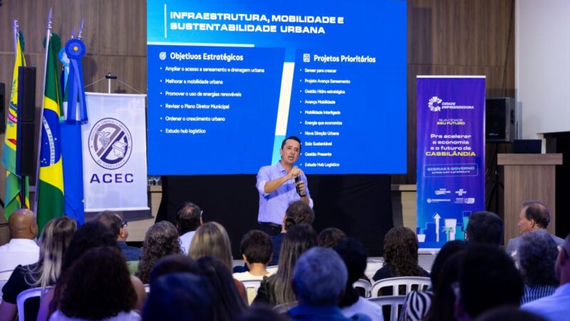 Cassilândia apresenta Plano de Desenvolvimento Municipal com foco em crescimento sustentável e participação coletiva