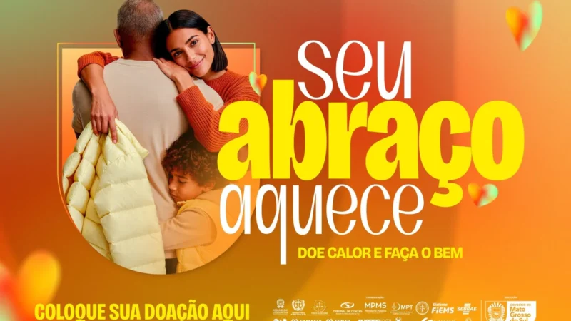 Bombeiros participam da Campanha Seu Abraço Aquece 2026