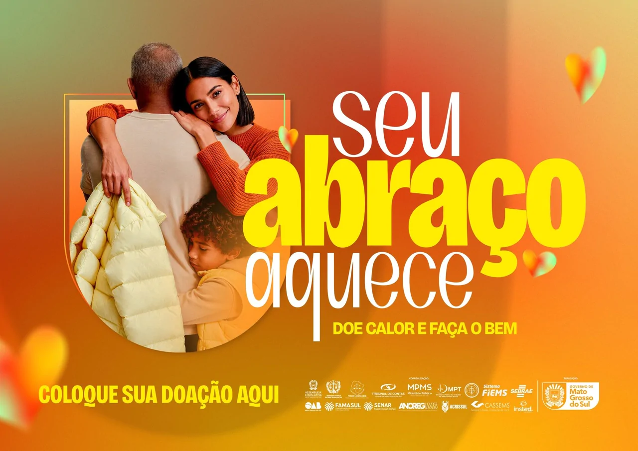 Bombeiros participam da Campanha Seu Abraço Aquece 2026