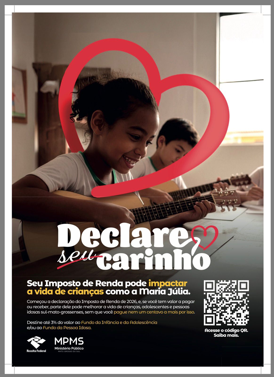 Contribuintes podem destinar parte do Imposto de Renda para projetos sociais no município