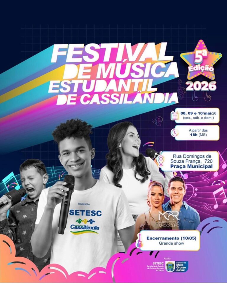FESTIVAL DE MUSICA ESTUDANTIL EM CASSILÂNDIA