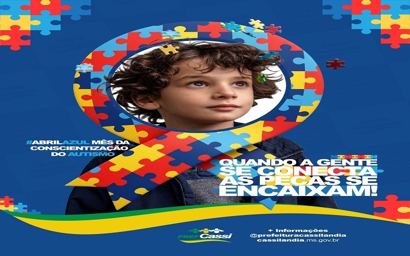 Prefeitura de Cassilândia reforça compromisso com inclusão durante o Abril Azul