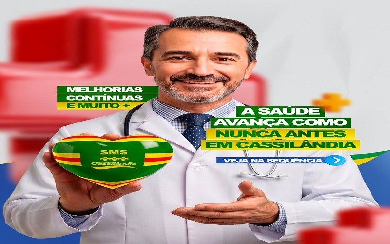 Saúde de Cassilândia avança com investimentos, ampliação de serviços e resultados históricos