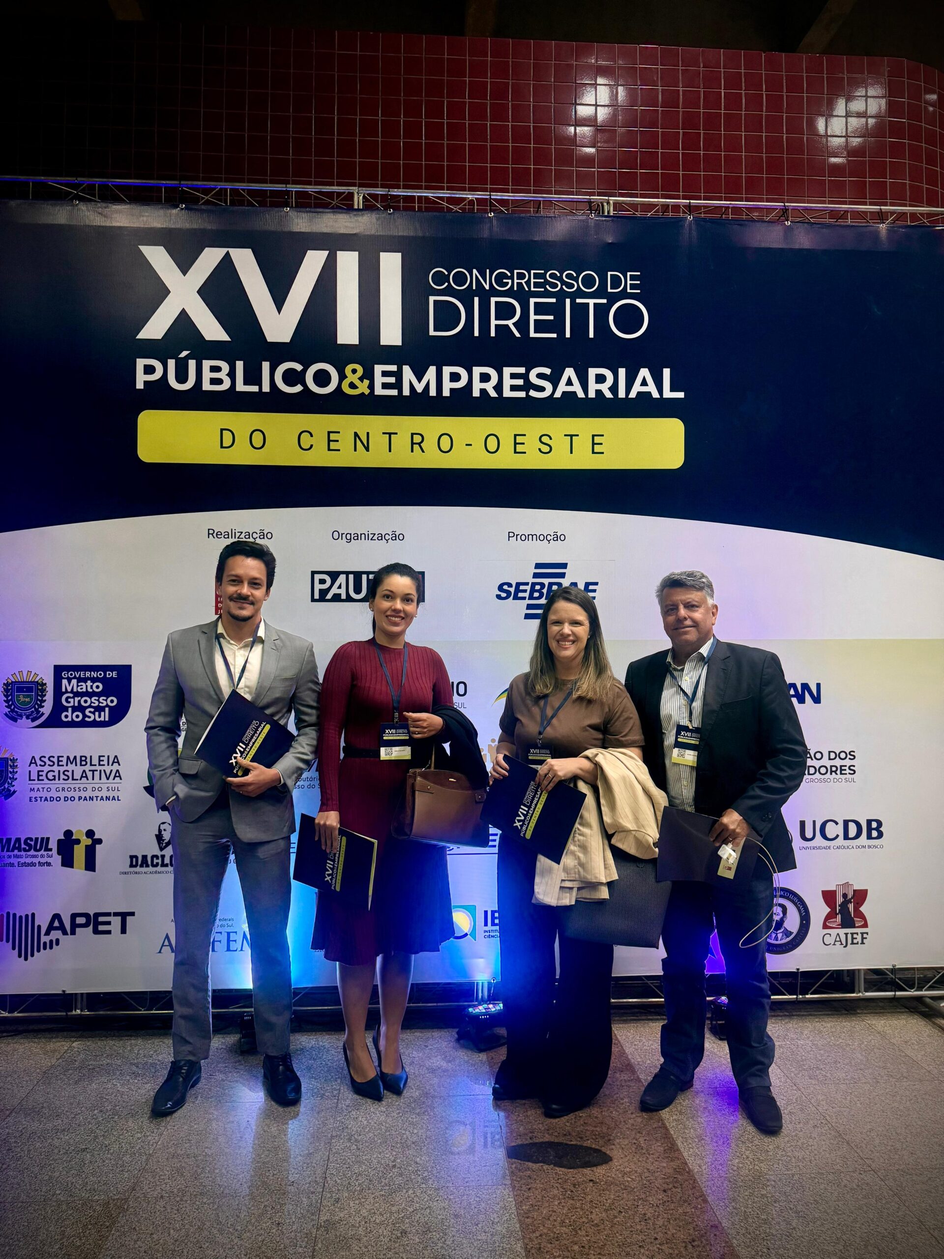 Cassilândia é representada no XVII Congresso de Direito Público e Empresarial do Centro-Oeste