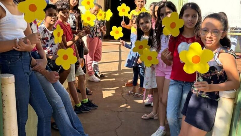 CRAS e SMAS realizam abertura da campanha Maio Laranja em Cassilândia