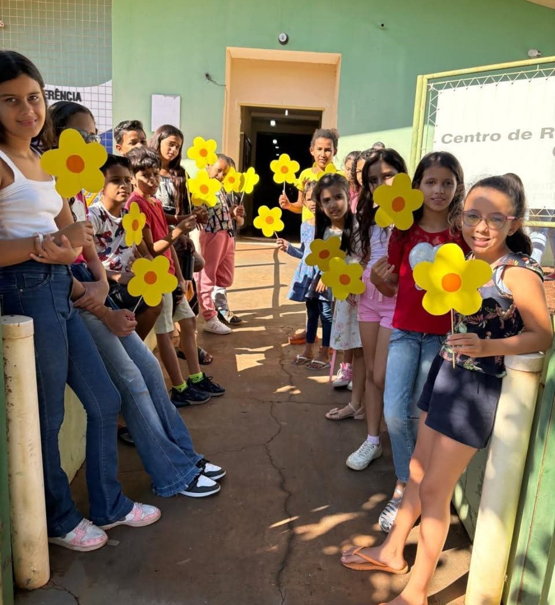 CRAS e SMAS realizam abertura da campanha Maio Laranja em Cassilândia