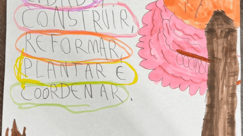 Pequeno Evandro emociona prefeito Rodrigo Freitas com carta de agradecimento