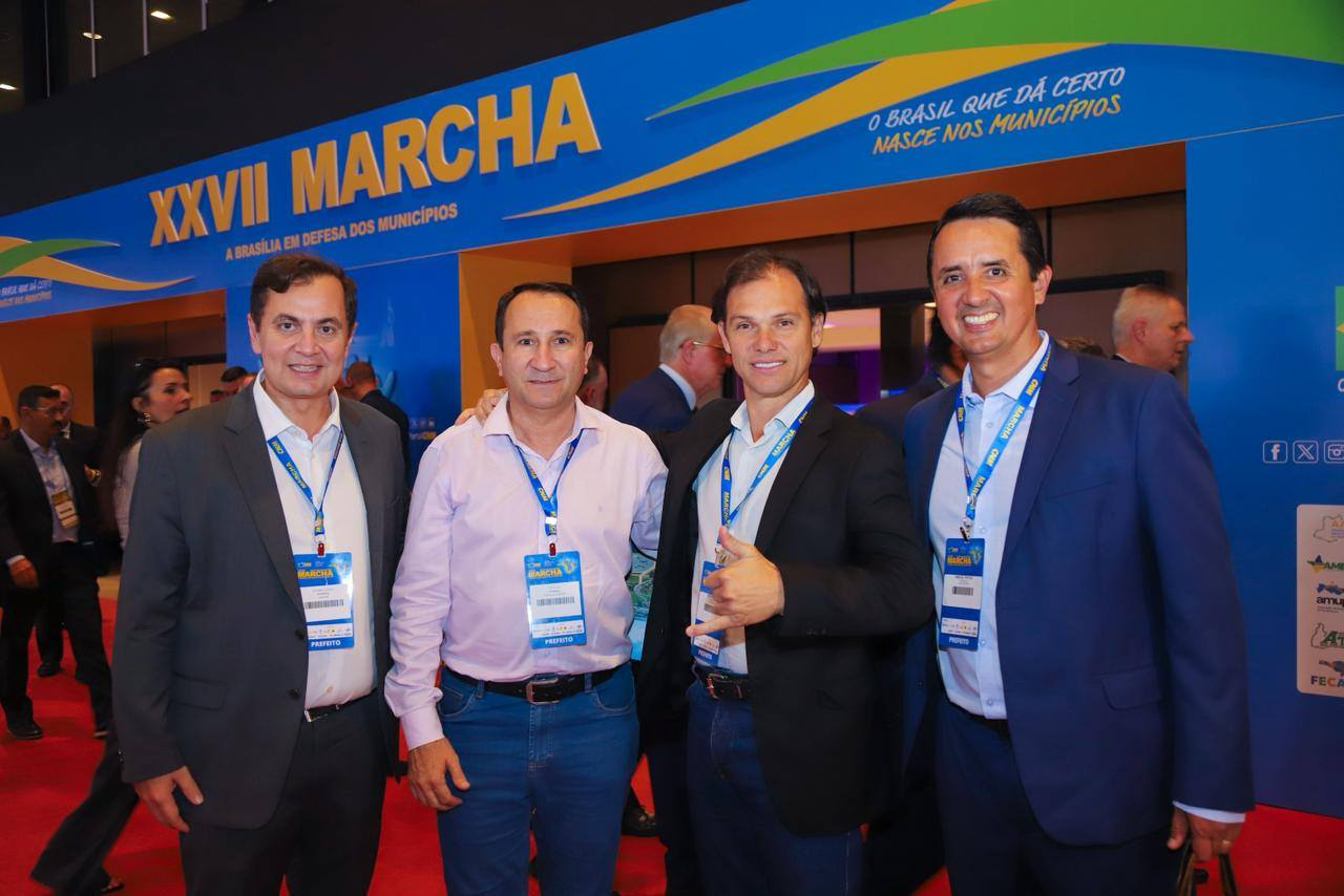 Prefeito Rodrigo Freitas representa Cassilândia na XXVII Marcha a Brasília em Defesa dos Municípios