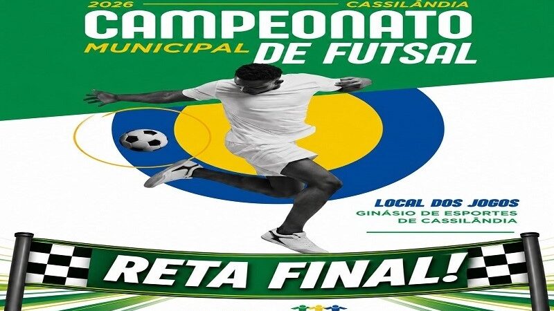 Campeonato Municipal de Futsal entra na fase decisiva em Cassilândia