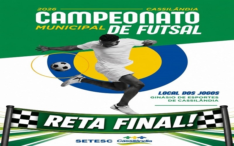 Campeonato Municipal de Futsal entra na fase decisiva em Cassilândia