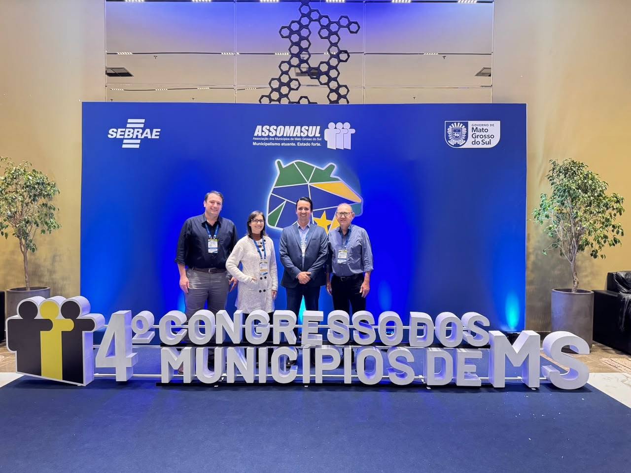 Prefeito Rodrigo Freitas participa do 4º Congresso dos Municípios de Mato Grosso do Sul