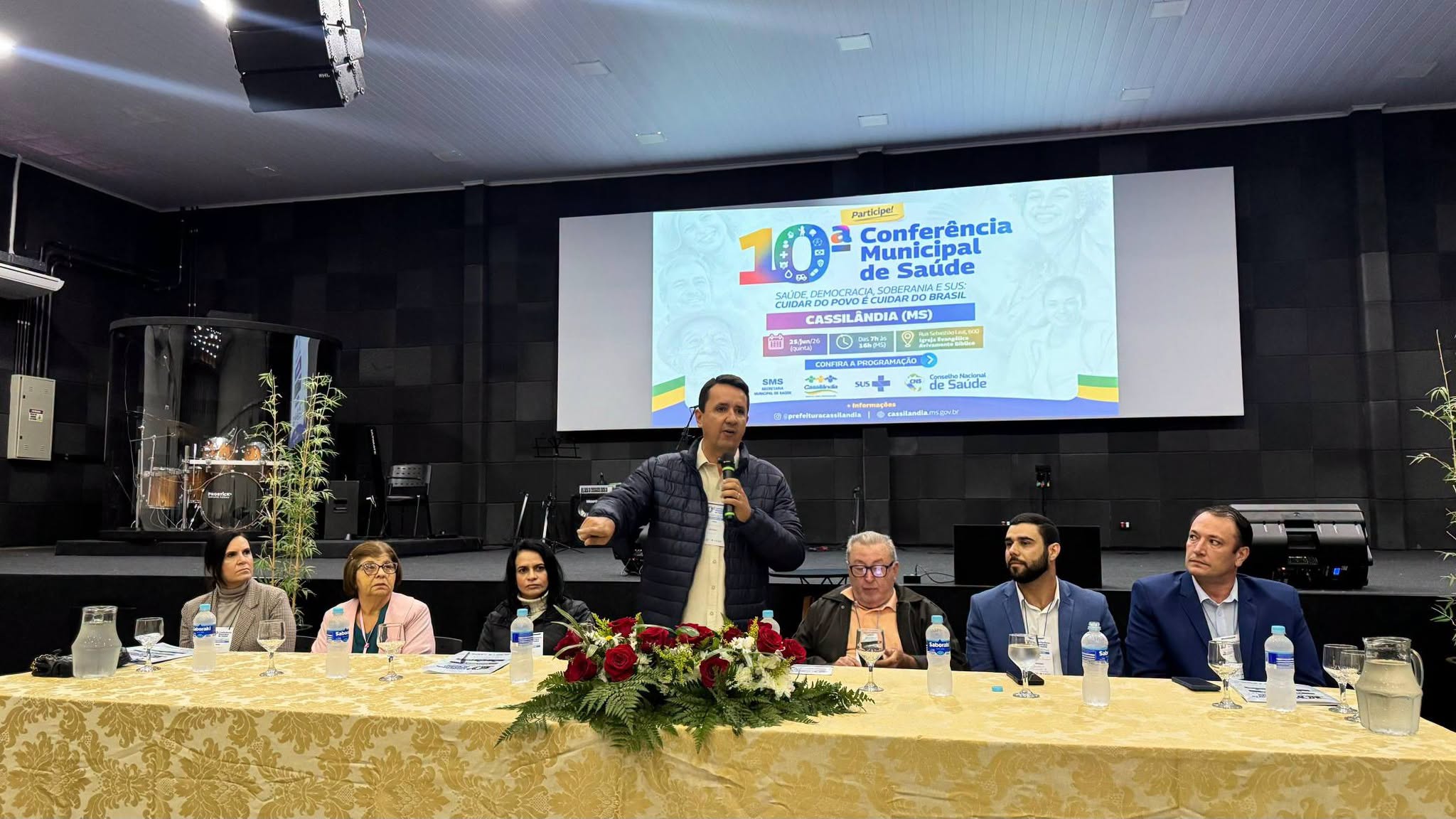 10ª Conferência Municipal de Saúde reuniu comunidade e profissionais para debater políticas públicas em Cassilândia