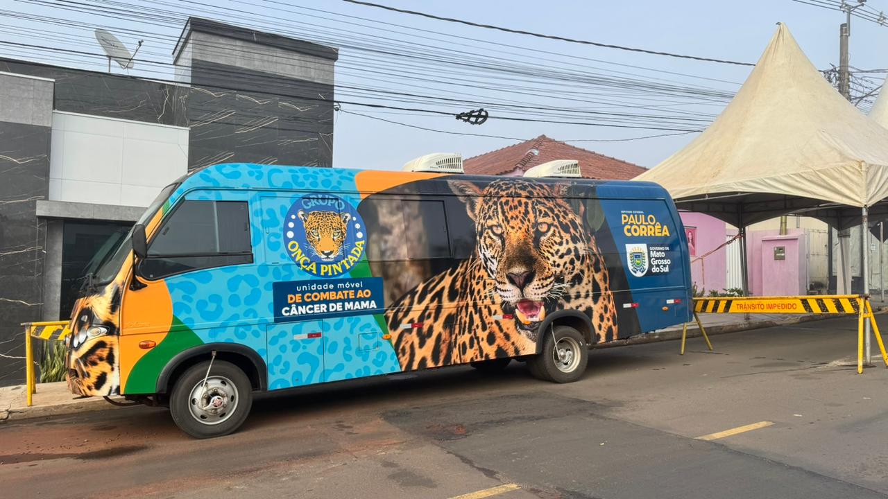 Cassilândia recebe o Projeto Onça Pintada e reforça ações de prevenção ao câncer de mama