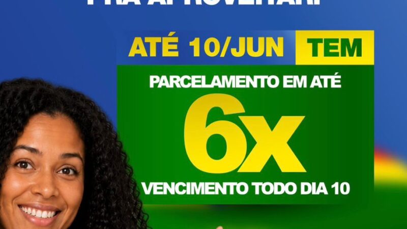 Contribuintes têm até 10 de junho para aproveitar condições especiais do IPTU 2026 em Cassilândia