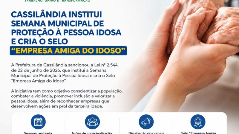 Cassilândia institui Programa Municipal de Incentivo à Denúncia de Infrações Ambientais