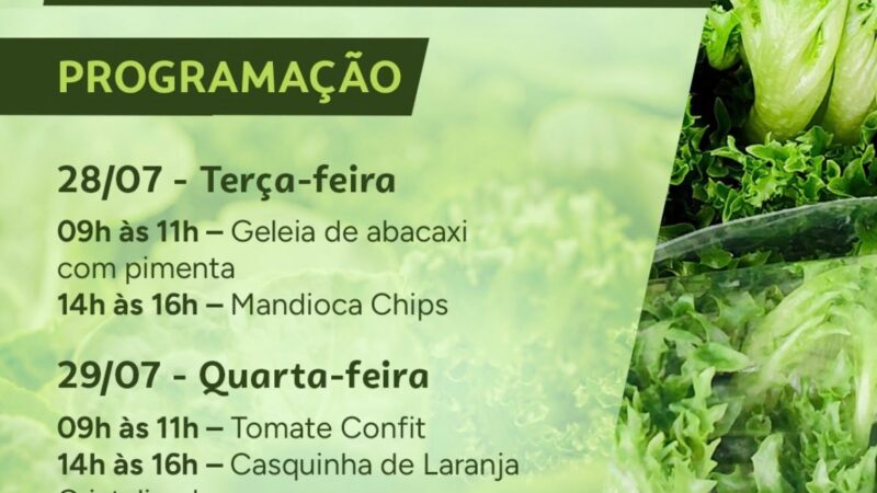 Projeto Rota Rural – Hortitruck oferece cursos gratuitos para agregar valor à produção rural em Cassilândia