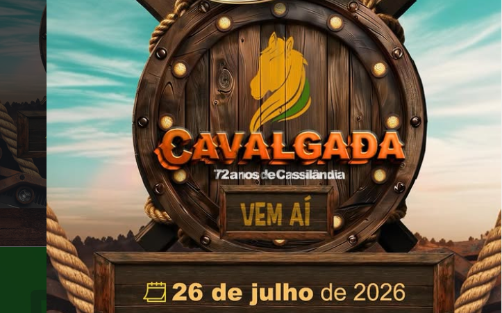 Contagem regressiva para a maior Cavalgada da região já começou em Cassilândia