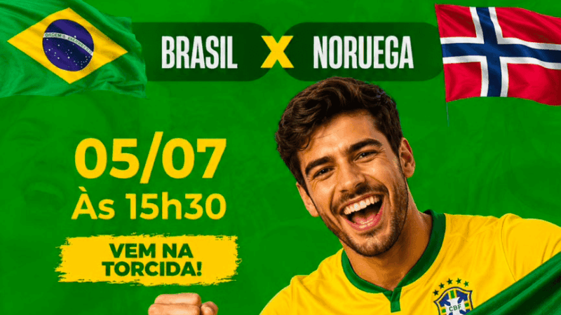 Cassilândia se prepara para torcer pelo Brasil nas oitavas de final da Cassi Fan Fest