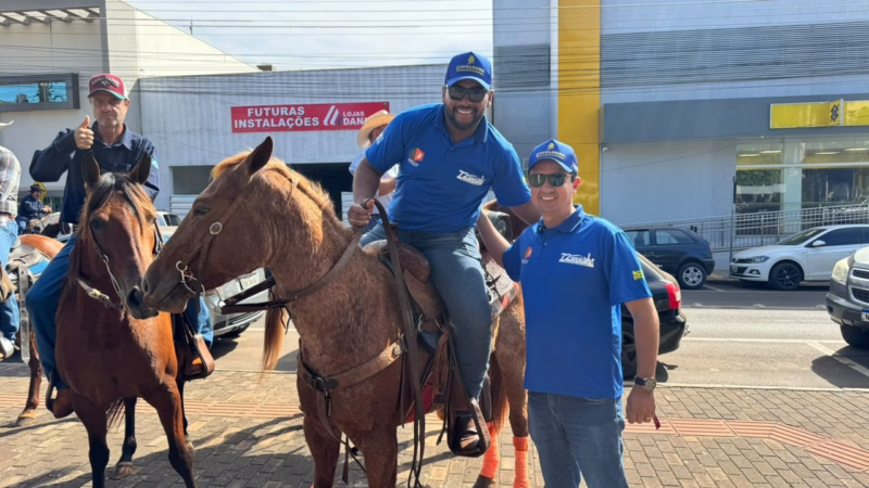Pit Stop da Cavalgada reúne população e reforça convite para grande evento no dia 26 de julho