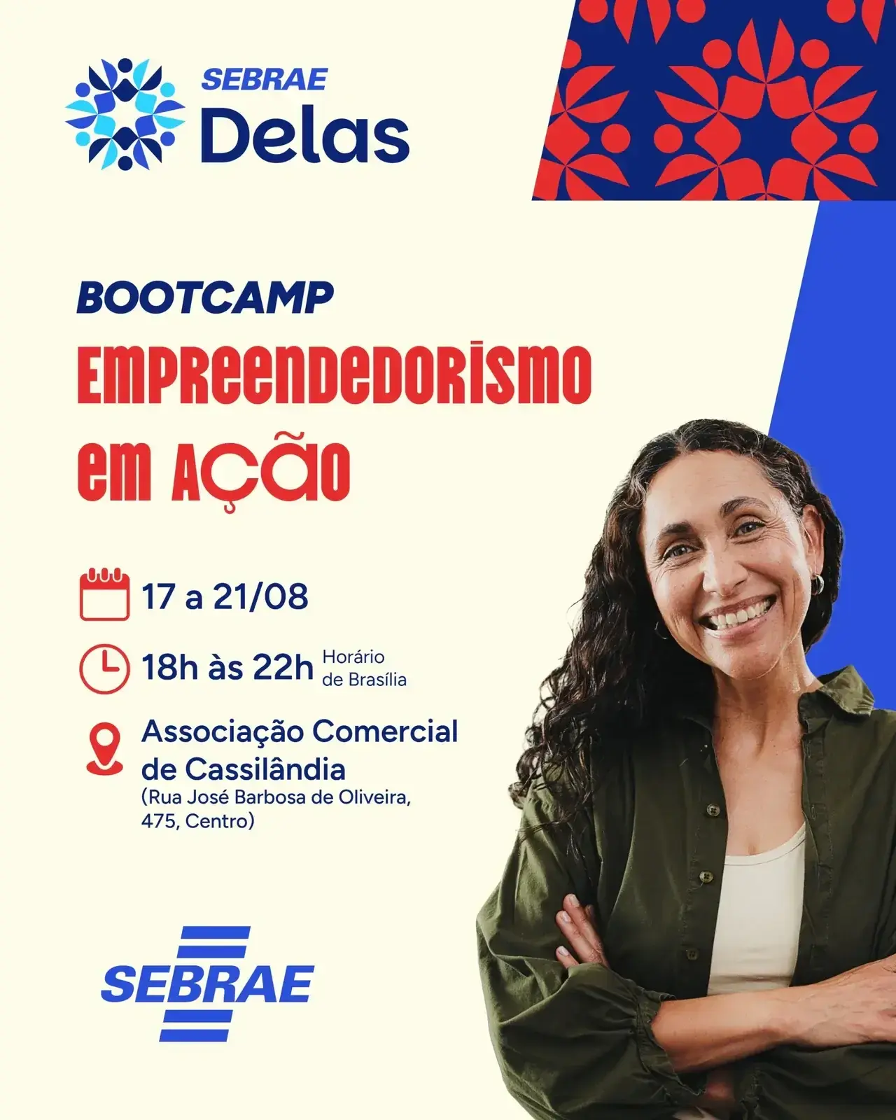Sebrae Delas promove semana de capacitação para empreendedoras em Cassilândia