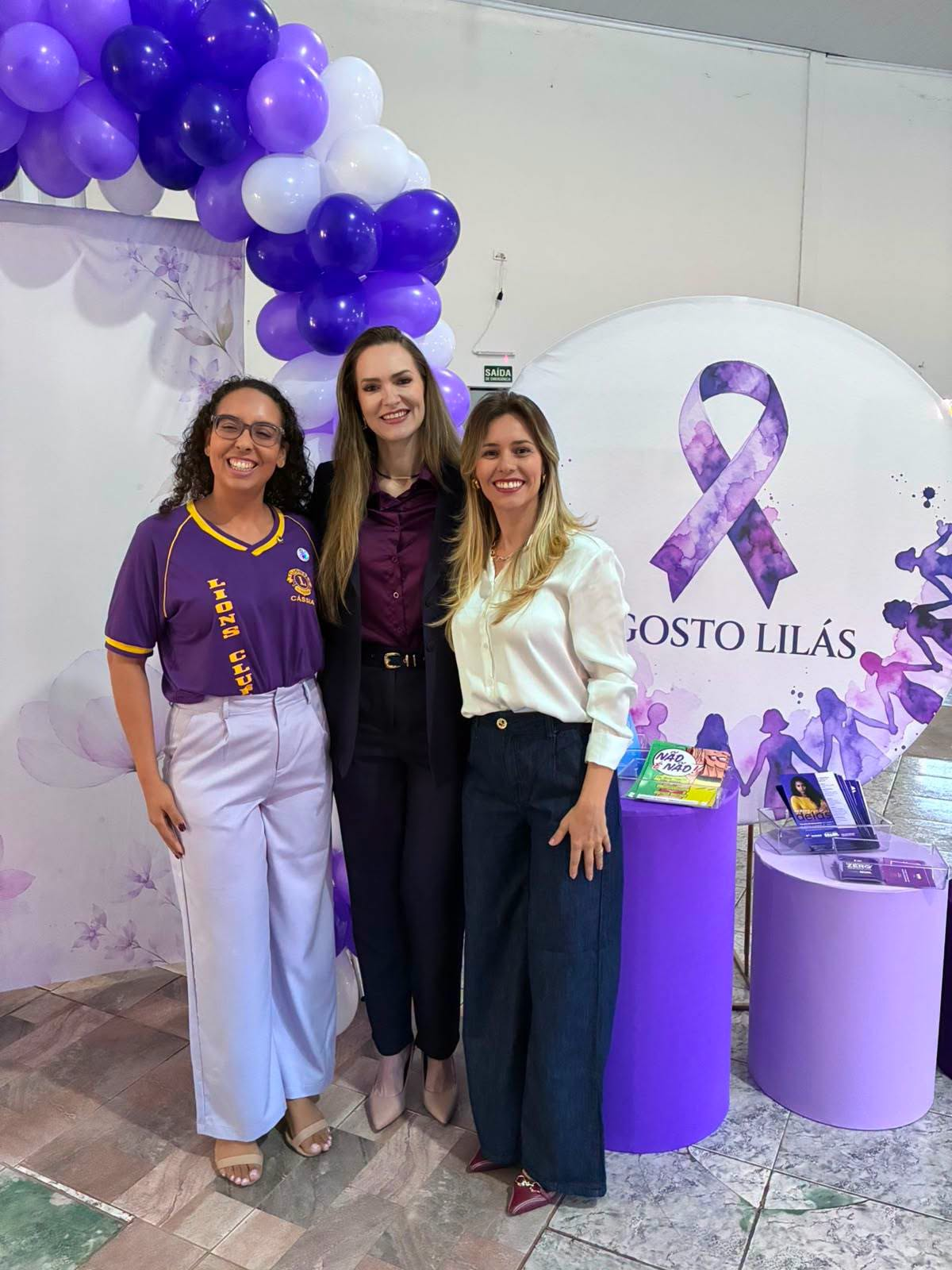 Agosto Lilás promove bate-papo sobre prevenção e combate à violência contra a mulher em Cassilândia