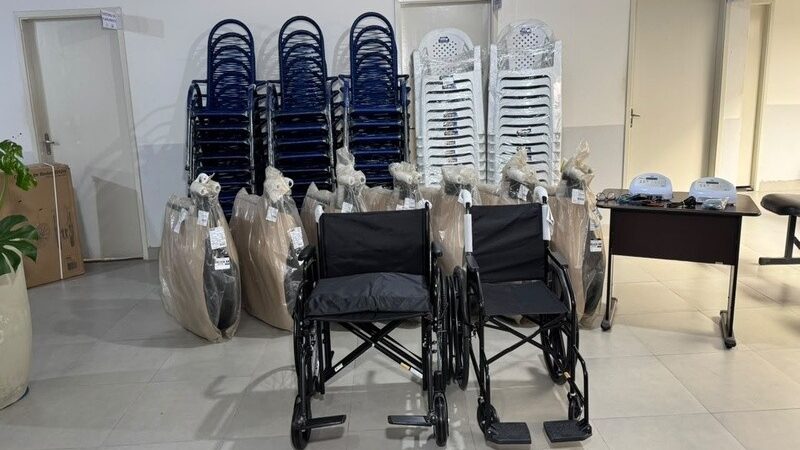 Prefeitura de Cassilândia reforça estrutura da Saúde com entrega de novos equipamentos